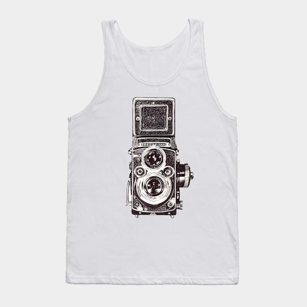 Classic Camera Tank Top by Brayanamis